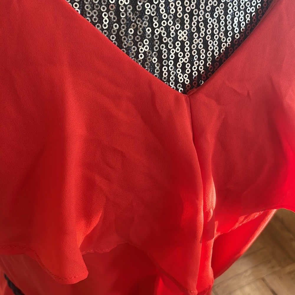 Ya Los Angeles Spring Ruffle Dress NWT - Picture 3 of 11